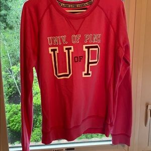 PINK crew neck sweatshirt